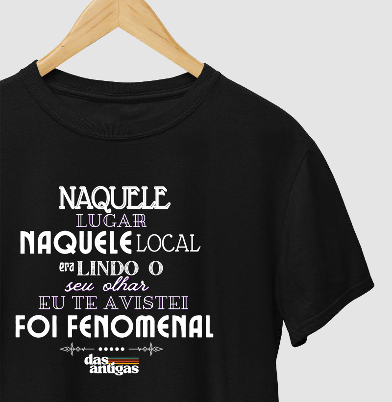 Naquele lugar, naquele local. 