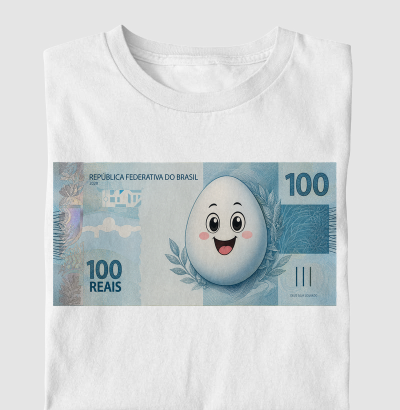 Egg Fun - Real Brasileiro - Camiseta Infantil