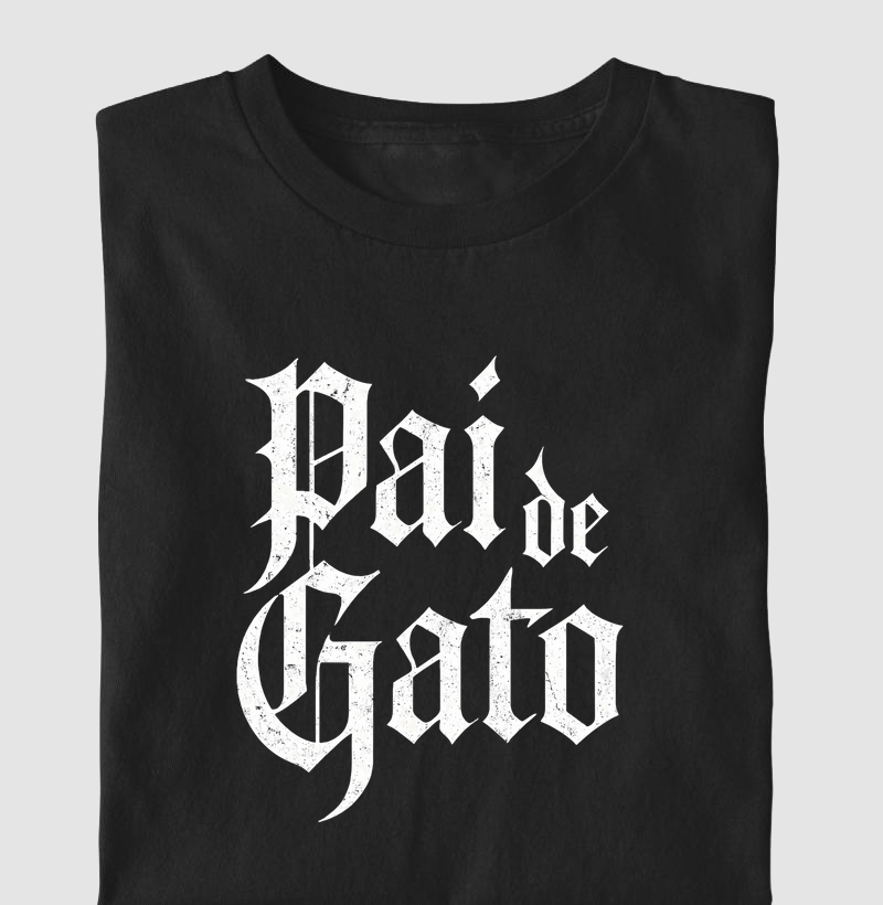 Pai de Gato - Escrita Gótica