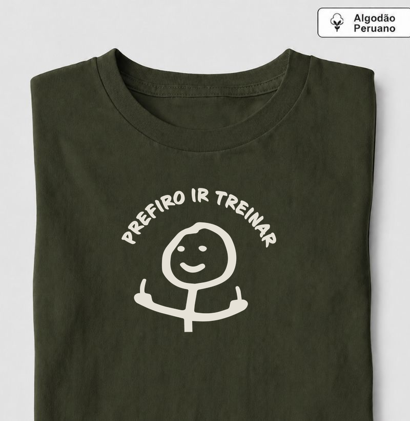 Prefiro Treinar Meme