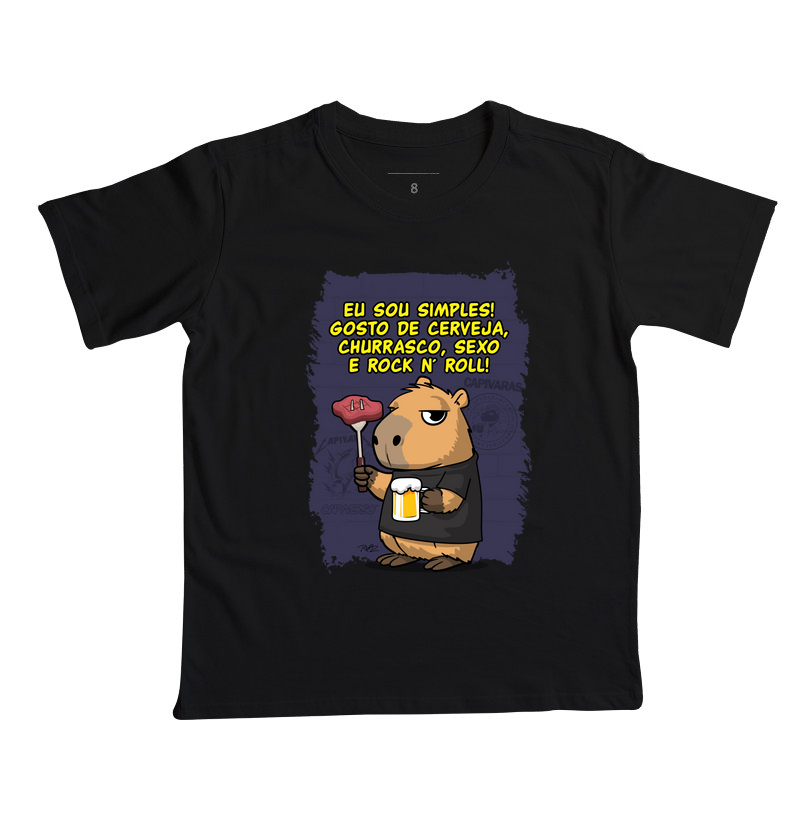 Capivara Rock Simples
