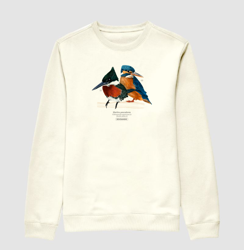 Inky Aves - Martins pescadores - Moletom