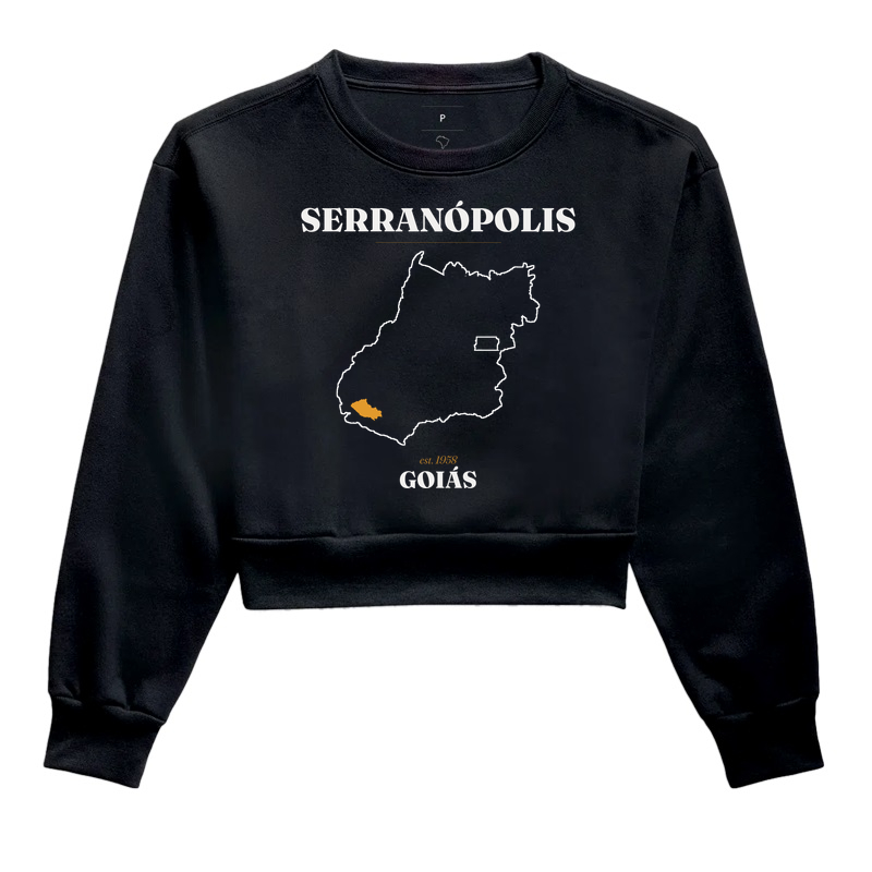 Serranópolis | Legado GO - Cropped Moletom