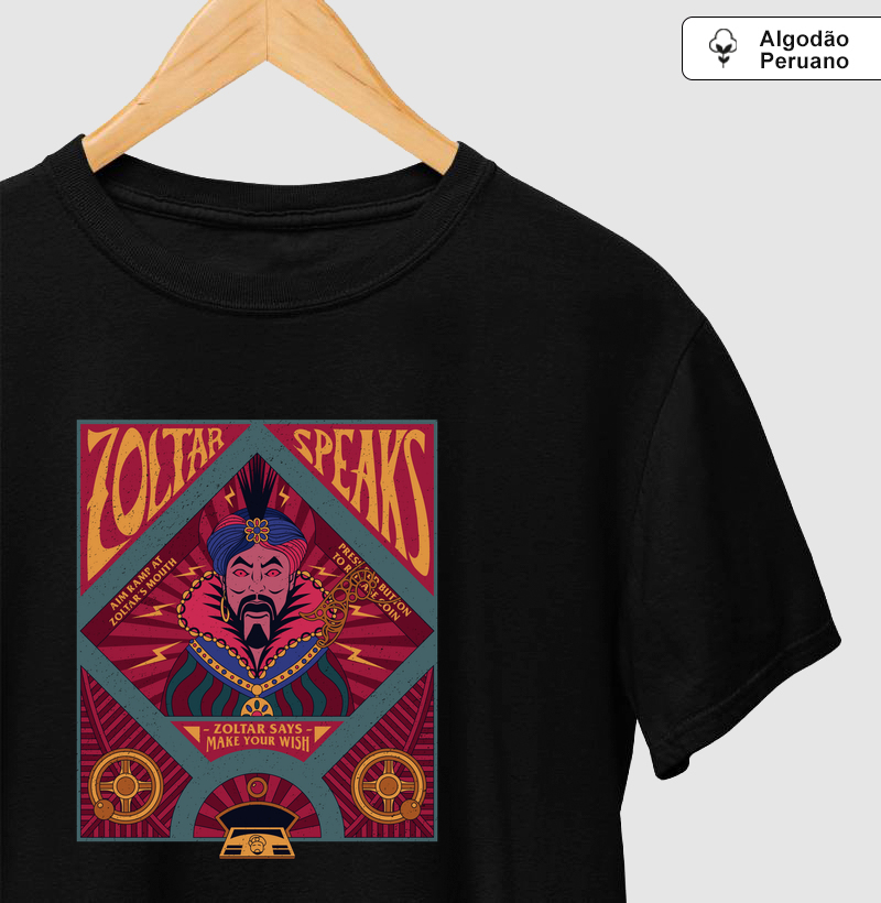 Camiseta Algodão Peruano Cuidado com o Que Deseja - Camiseta Algodão Peruano
