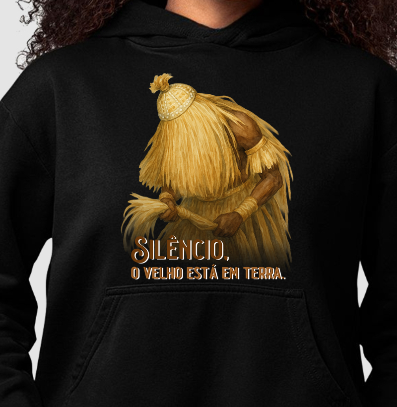 Silêncio, o velho está em terra