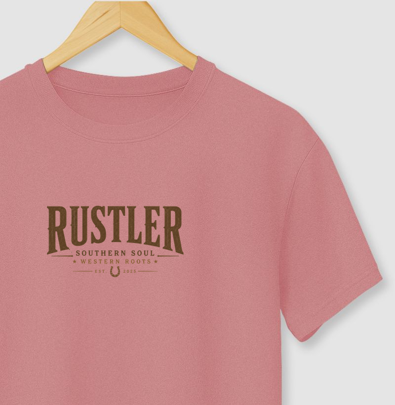 Camiseta Country Masculina e Feminina Rustler Southern Soul Western Roots