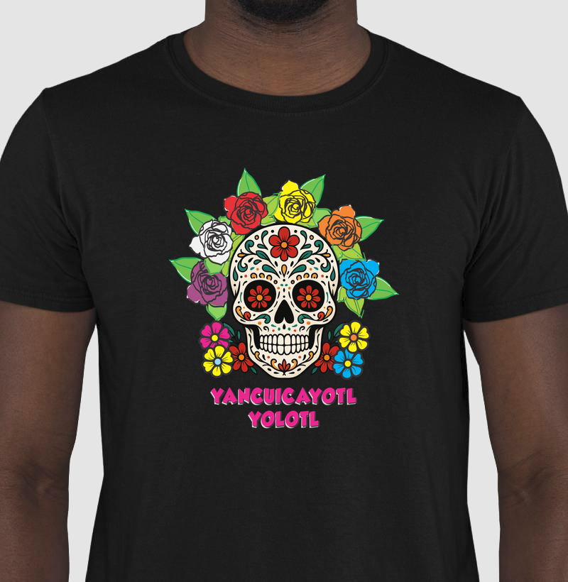 Camiseta Caveira México