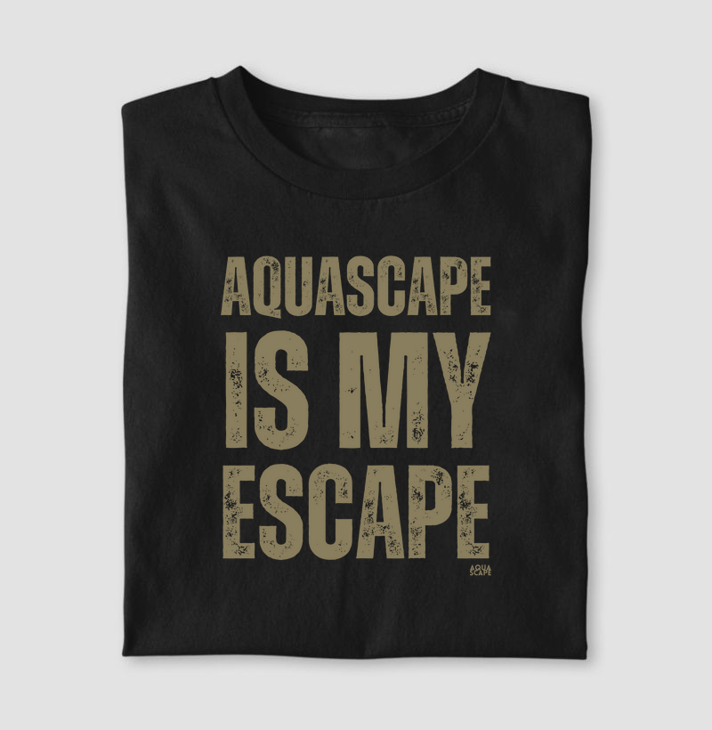 Aquascape is my escape (Aquapaisagismo é minha vida!)