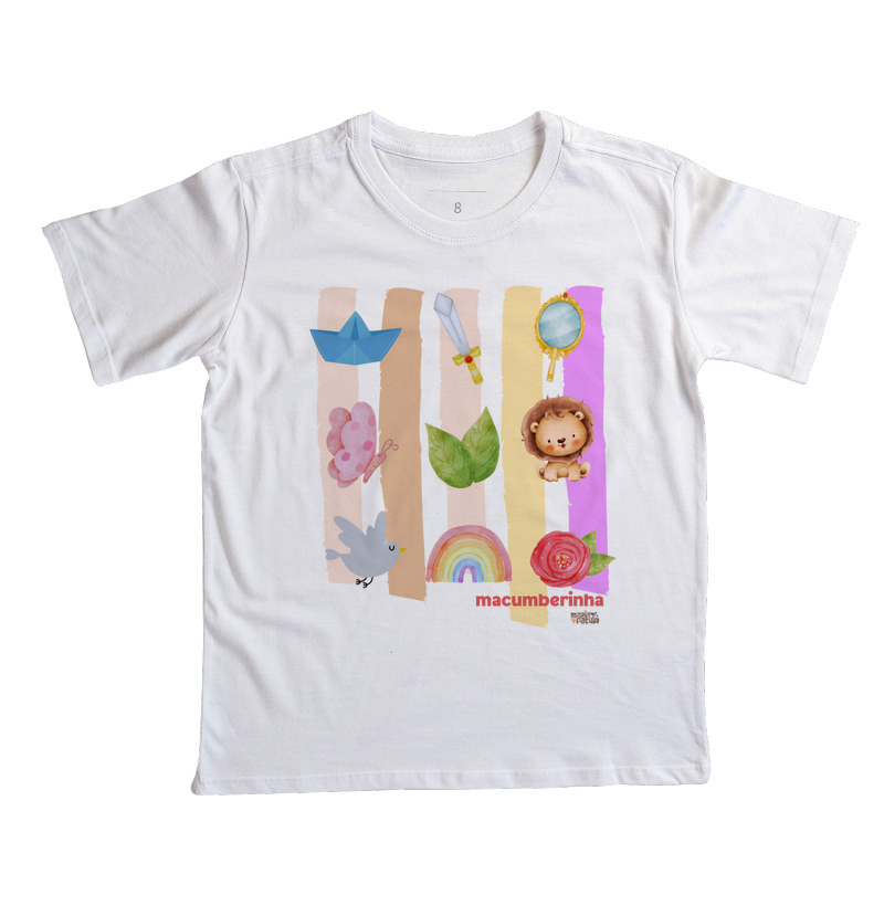 Camiseta Infantil Macumbeirinha Maria Patuá