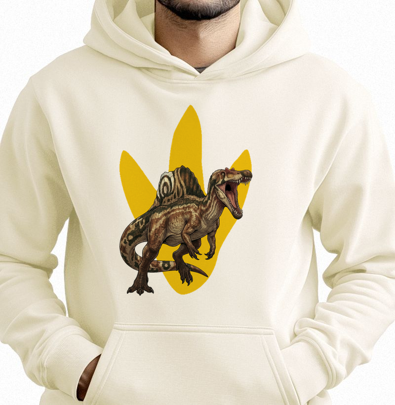 Blusa Dinossauro Moletom Oxalaia Ataque Algodão Premium Dinoloco