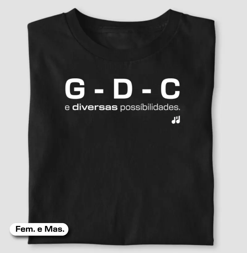 G D C e diversas possibilidades.