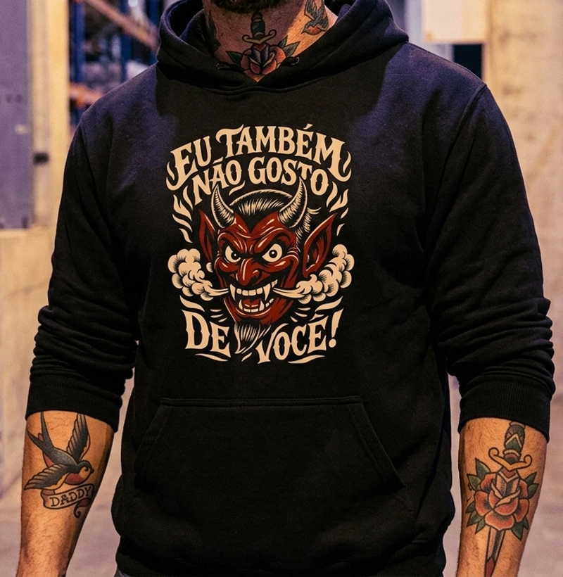 Não gosto de você