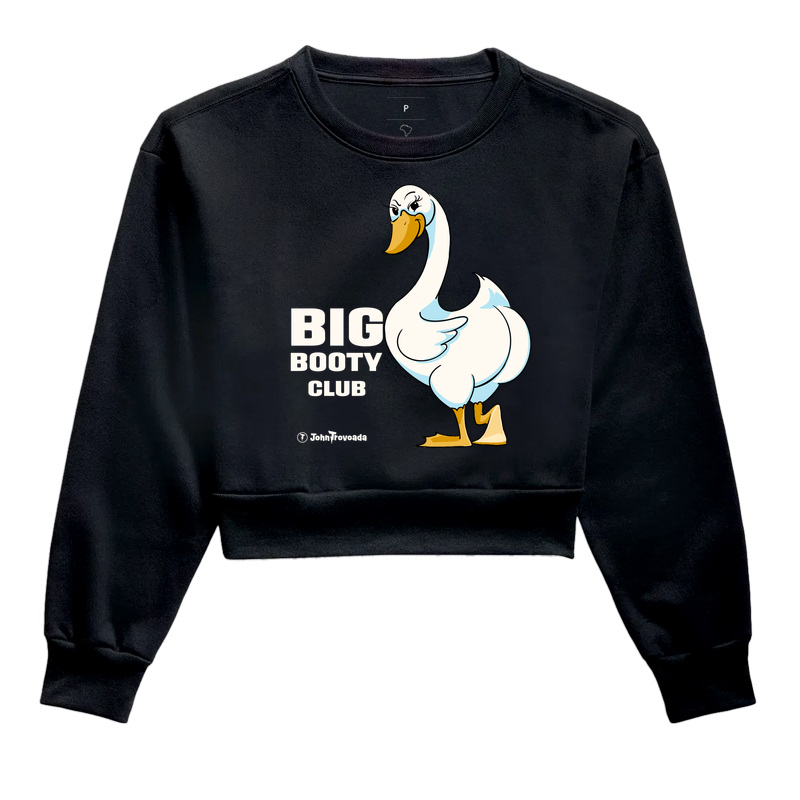 Cropped Moletom Big Booty Club