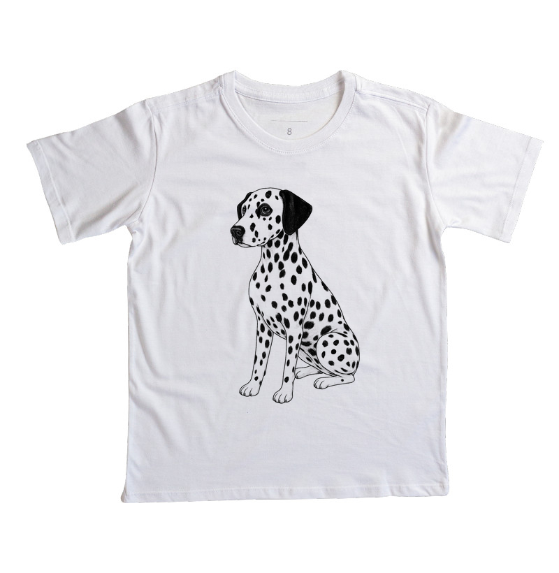 Estampa Dalmata de Perfil