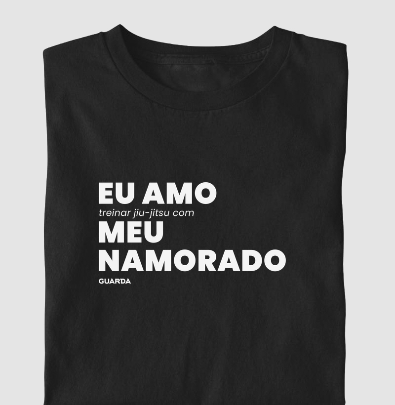 Eu amo treinar jiu-jitsu com meu namorado