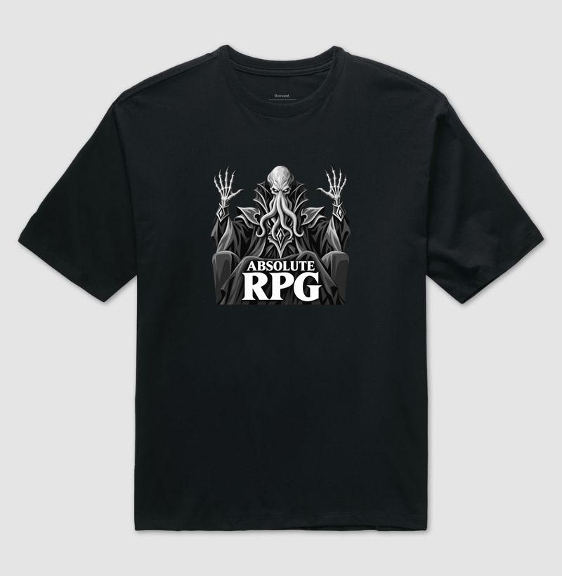 ABSOLUTE RPG - DEVORADOR - Camiseta Oversized