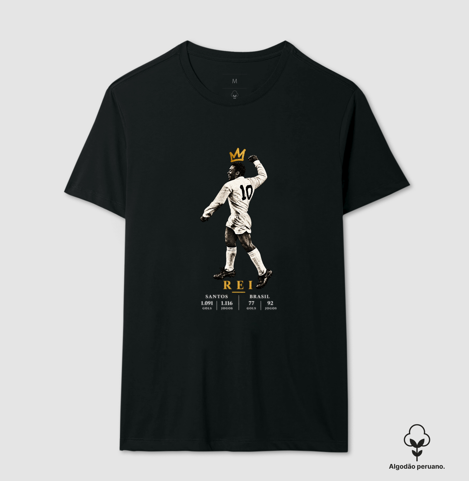 REI - Camiseta Algodão Peruano