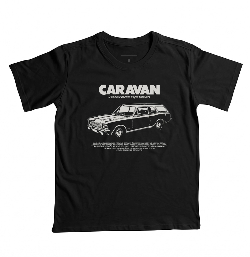 Caravan | O primeiro station wagon brasileiro - Camiseta Infantil