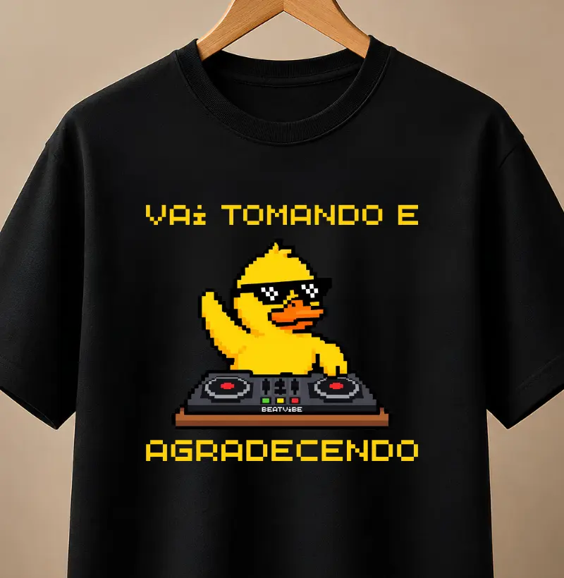 Vai tomando e agradecendo 