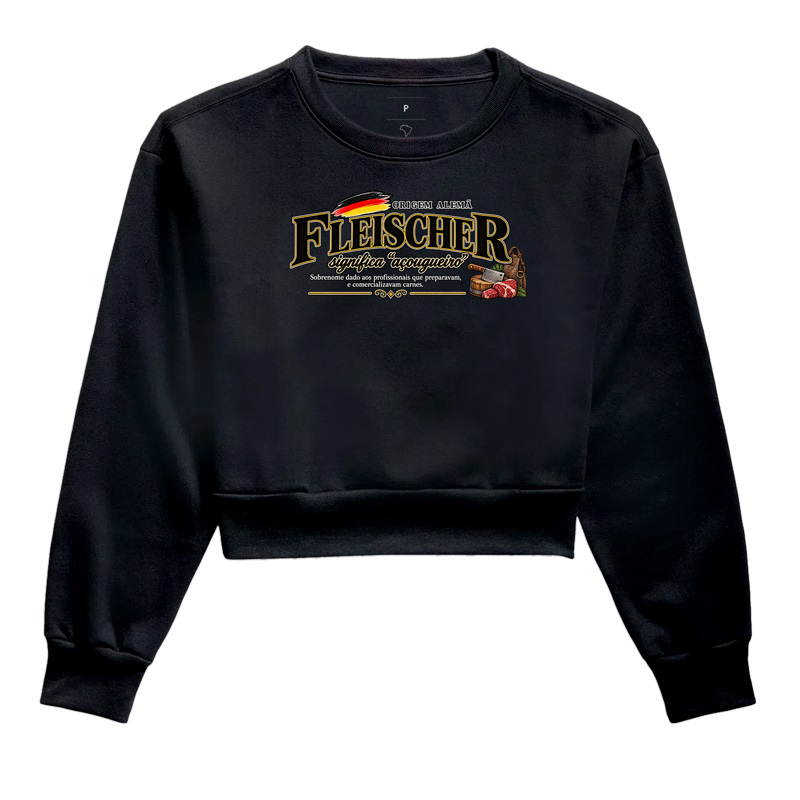 Fleischer  - Cropped Moletom