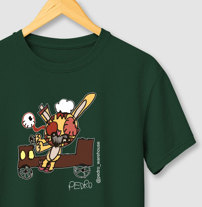 CAMISETA MASC/FEM - COELHO CAOLHO