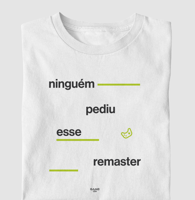 Ninguém pedu esse remaster / branca