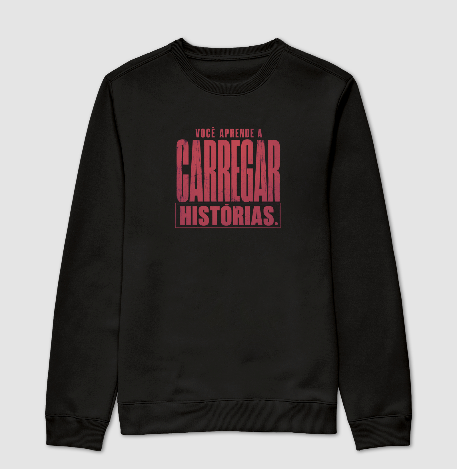 Você aprende a carregar histórias