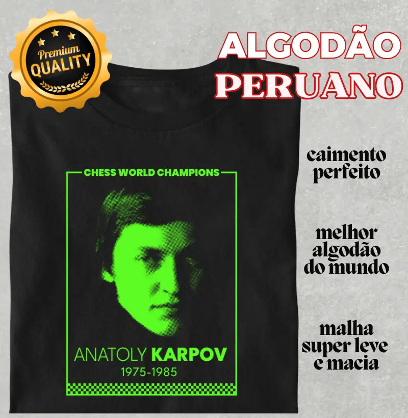Série Campeões Mundiais - Anatoly KARPOV (FRAME)