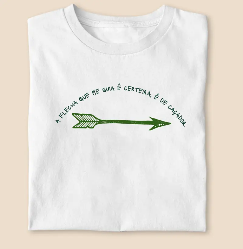 A flecha que me guia é certeira