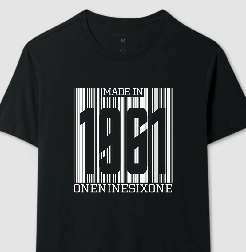 Camisa Made in Barras 1961