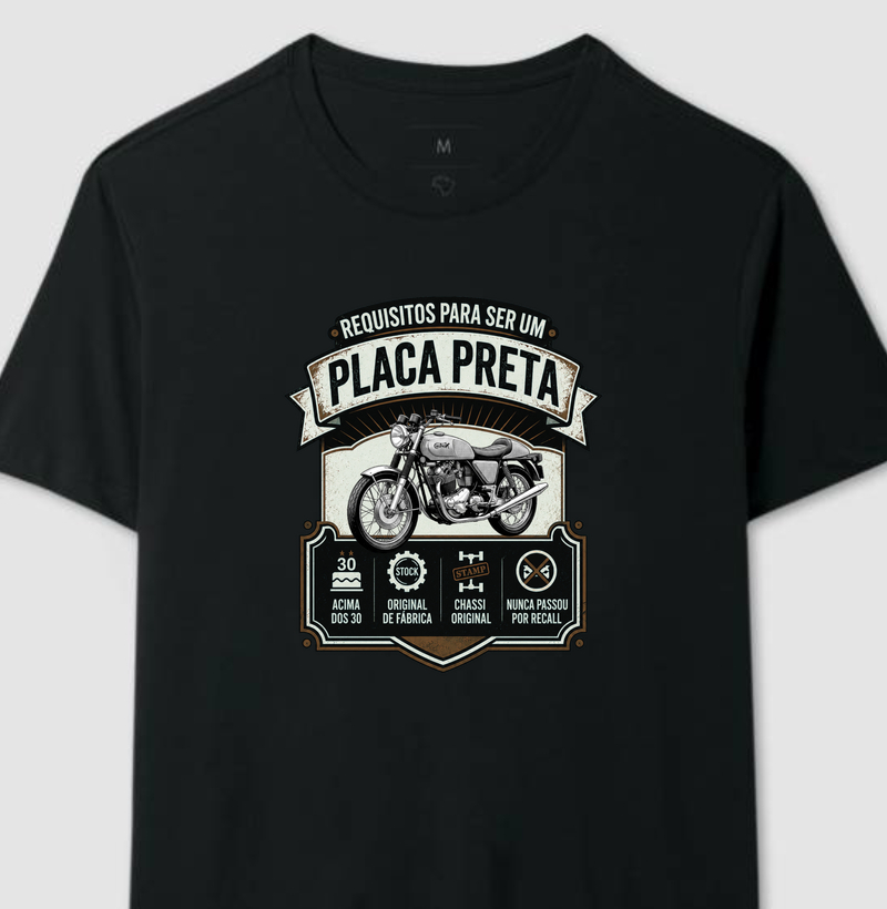 Moto| Requisitos Placa Preta
