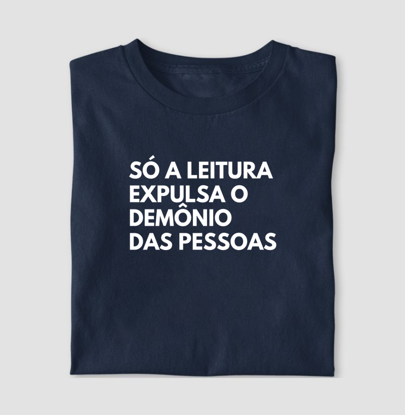Só a leitura expulsa