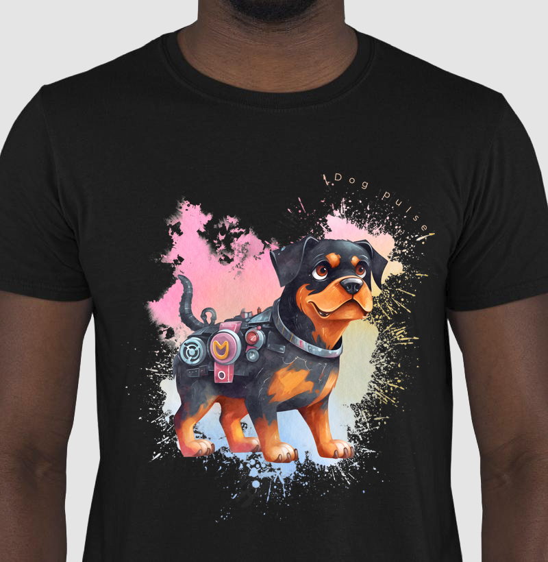 Camiseta Dog Pulse Googd Vibes - Digital Doggo