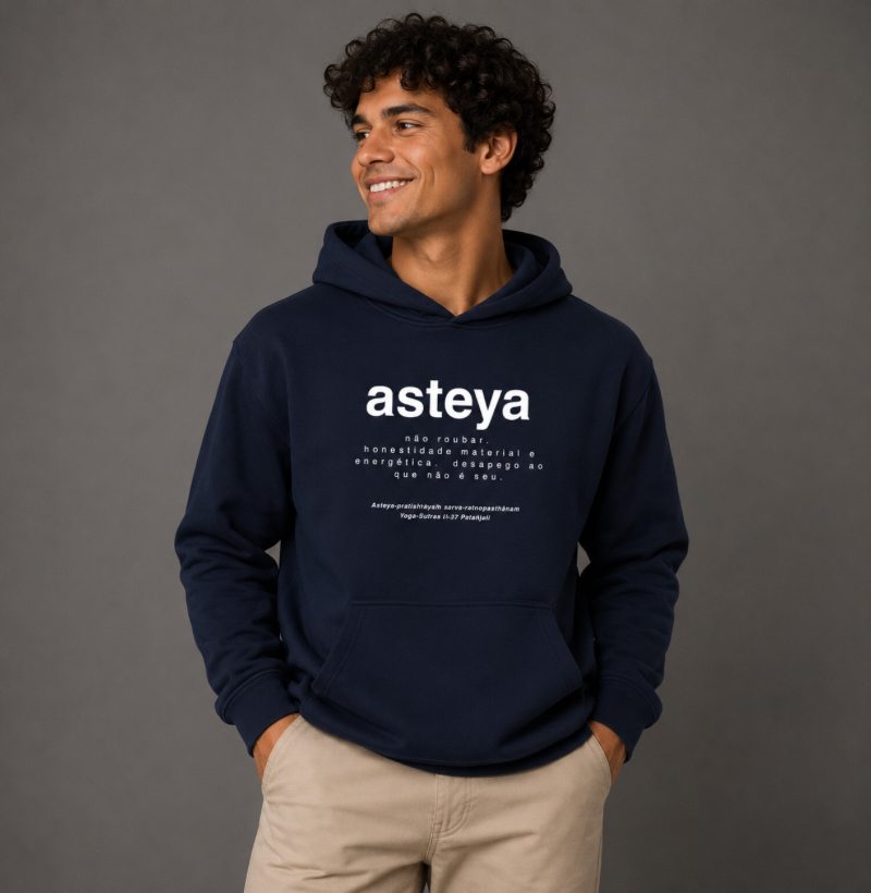 Hoodie Asteya - Yoga Sūtras de Patañjali