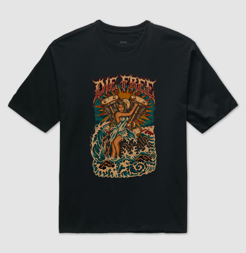 ⚡ Domine o caos. - Camiseta Oversized