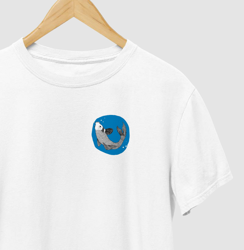 CAMISETA PEIXE EM PAZ