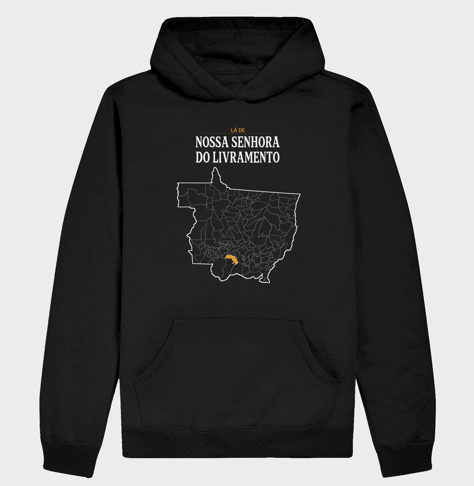 Nossa Senhora do Livramento | Território MT - Hoodie Moletom