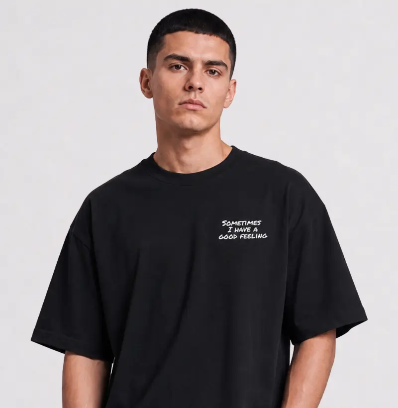 SOMETIMES... — Camiseta Oversized