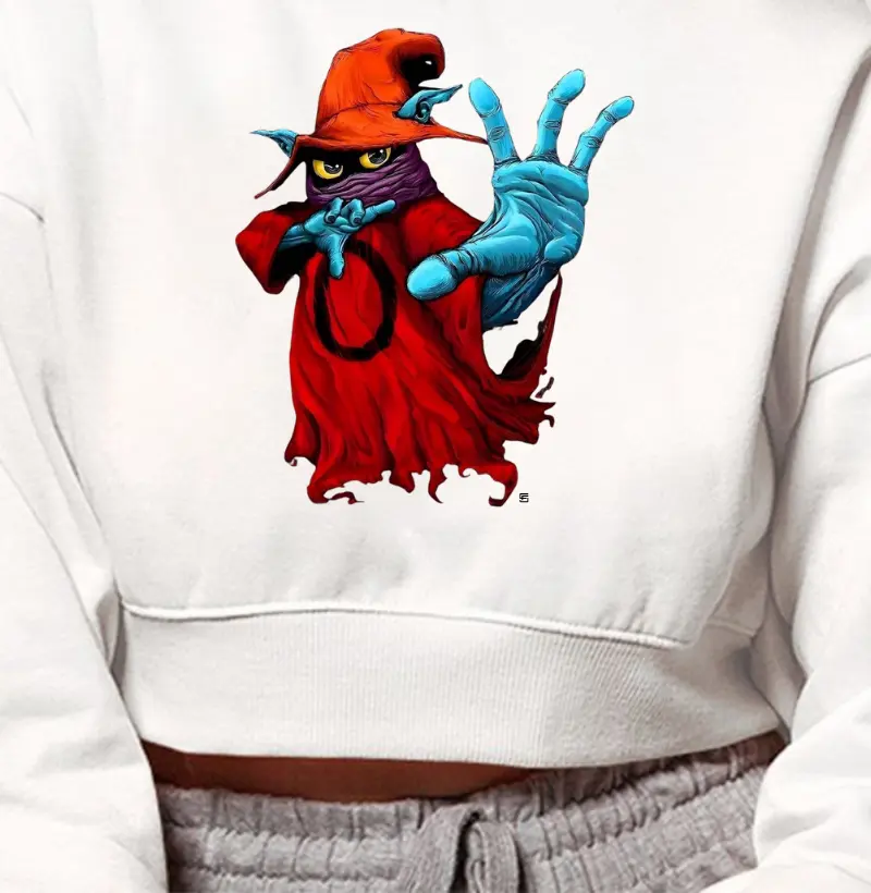 Cropped Moletom Orko  
