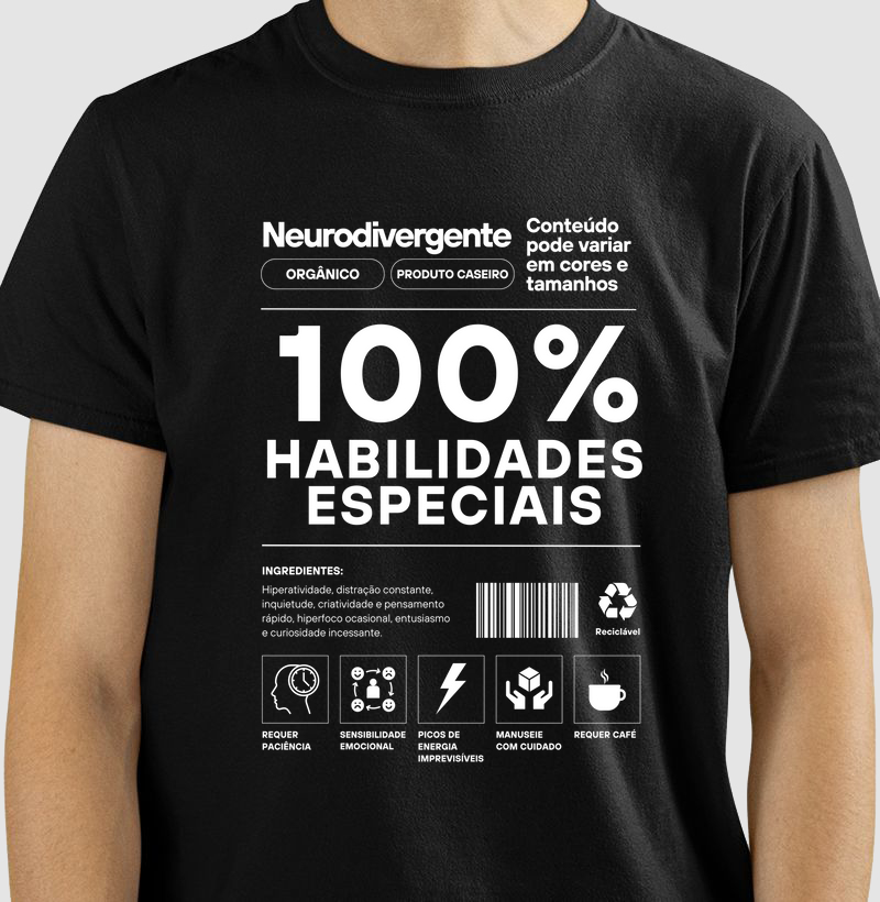 100% Habilidades Especiais (Rótulo)