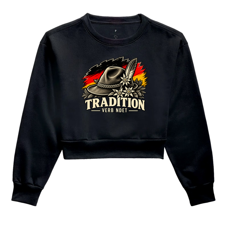 Tradition verbindet - Cropped Moletom
