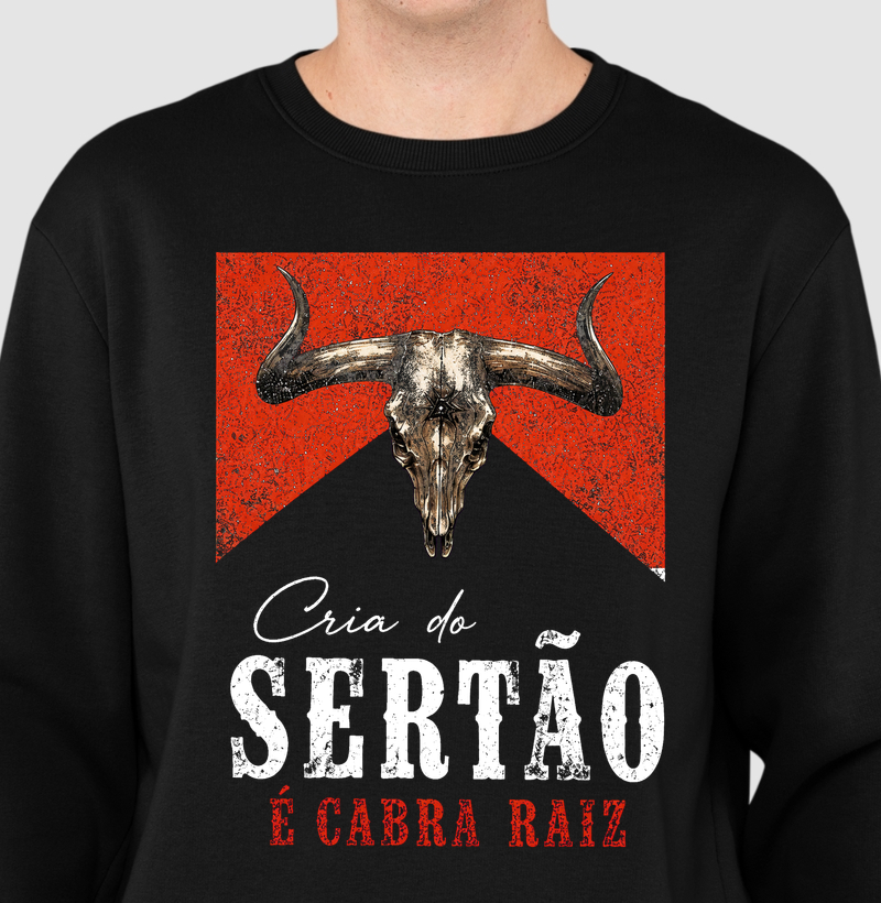 Cria do Sertão - Suéter Moletom