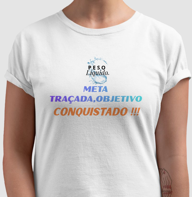 CAMISETA META TRAÇADA
