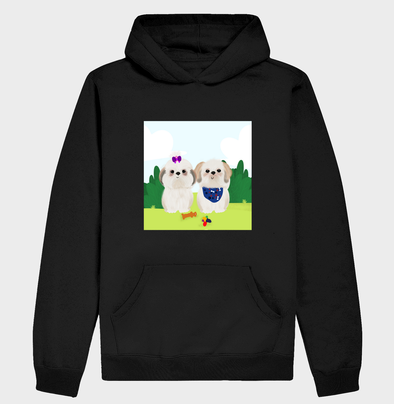 Paçoquinha e Minduim no Parque