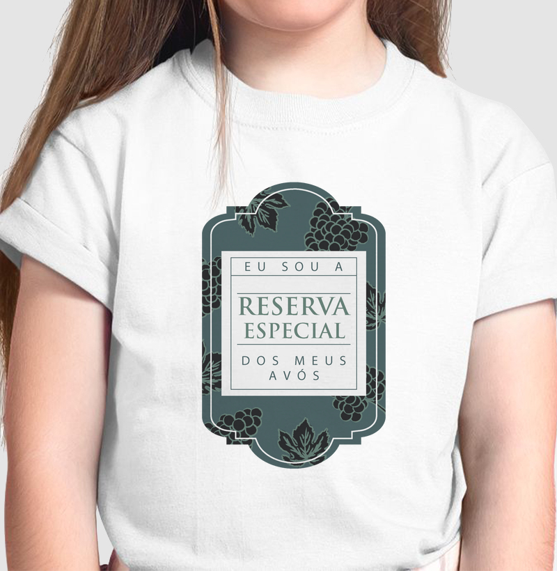 Eu sou Reserva Especial dos meus Avós