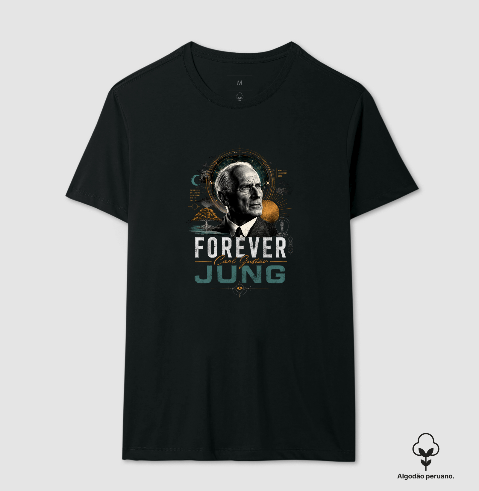Forever "Jung" -  Carl Jung - Camiseta Algodão Peruano