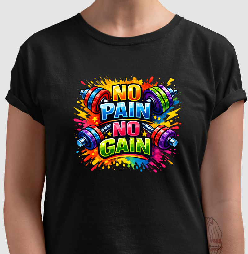 Camiseta CrossFit No Pain