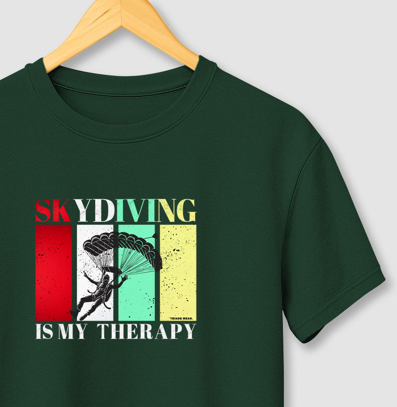 SKYDIVING IS MY THERAPY
