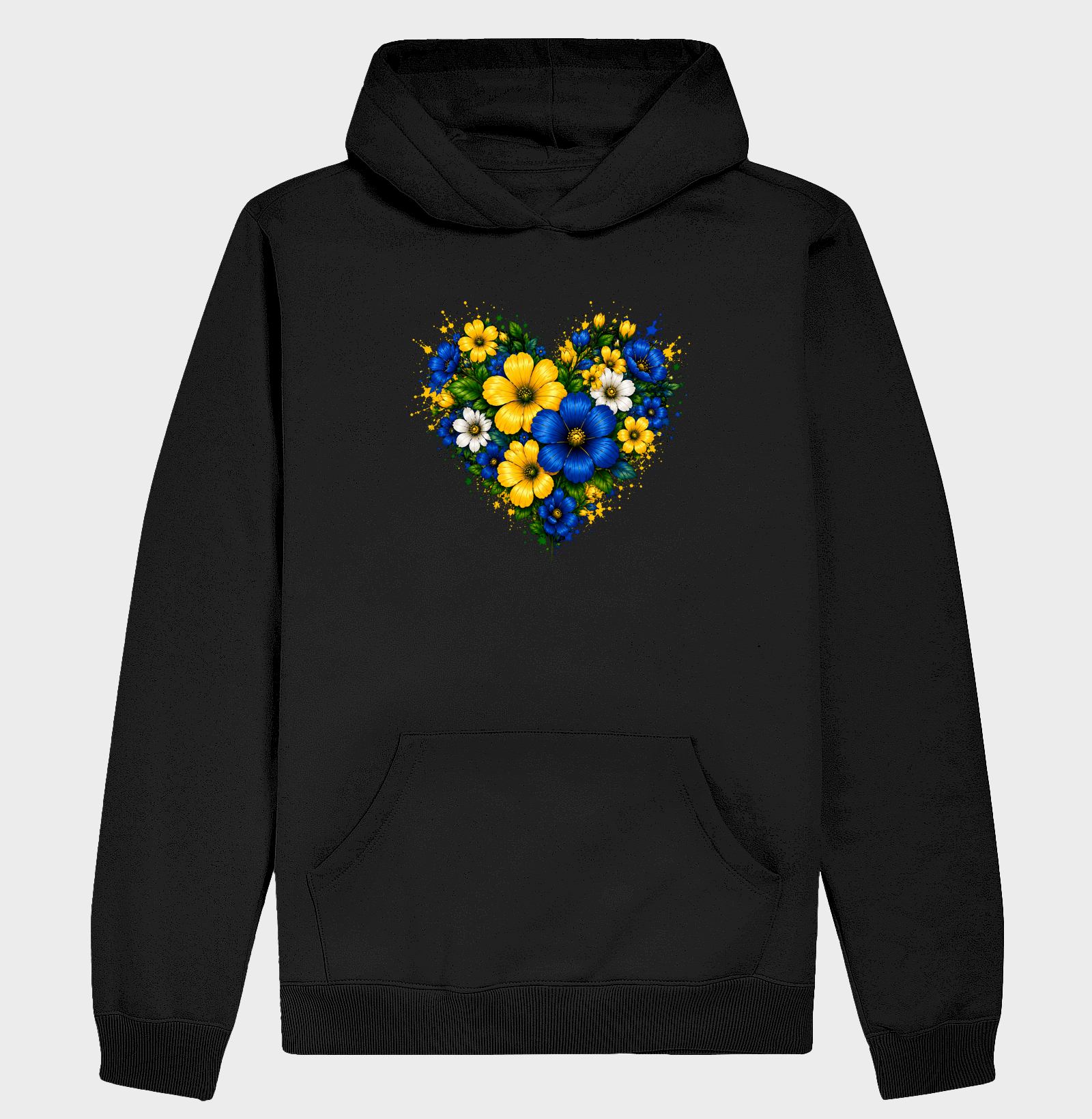 Coração em flor