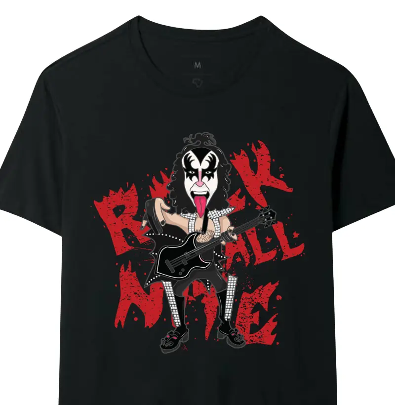 Camiseta Rock All Nite